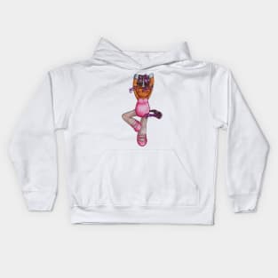 Ballerina Unicorn Kids Hoodie